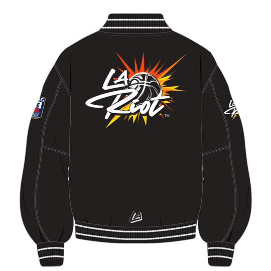 LA Riot Special - Starter Locker Room Varsity Satin Jacket